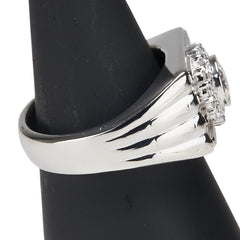 Pt900 プラチナ ダイヤ0.513ct ダイヤ0.23ct リング 指輪 レディース 16.5号 【中古】