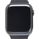 エルメス × アップルウォッチ シリーズ5 GPS 腕時計 WR-50M ステンレススチール スイフト ラバー レディース HERMES 【中古】