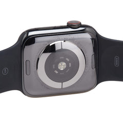 エルメス × アップルウォッチ シリーズ5 GPS 腕時計 WR-50M ステンレススチール スイフト ラバー レディース HERMES 【中古】