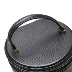 ルイ ヴィトン エピ カンヌ ハンドバッグ バニティバッグ M48032 ノワール ブラック レザー レディース LOUIS VUITTON 【中古】