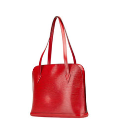 ルイ ヴィトン エピ リュサック トートバッグ ショルダーバッグ M52287 カスティリアンレッド レザー レディース LOUIS VUITTON 【中古】