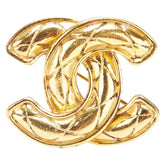 シャネル マトラッセ ココマーク ブローチ ゴールド メッキ レディース CHANEL 【中古】