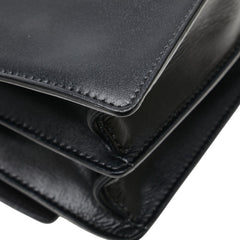 フェンディ キャナイ ショルダーバッグ ブラック レザー レディース FENDI 【中古】