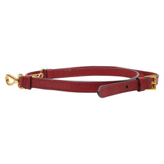 プラダ ショルダーストラップ レッド レザー レディース PRADA 【中古】