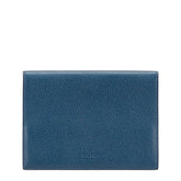 バリー パスポートケース ブルー レザー レディース BALLY 【中古】