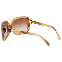 シャネル ココマーク リボン サングラス 5171-A ベージュ ブラウン プラスチック レディース CHANEL 【中古】