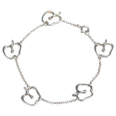 ティファニー アップル りんご モチーフ ブレスレット SV925 シルバー レディース TIFFANY&Co. 【中古】