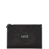 グッチ オフザグリッド クラッチバッグ 625598 ブラック ナイロン レザー レディース GUCCI 【中古】