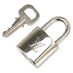 ルイ ヴィトン カデナ 南京錠 キー セット シルバー メタル レディース LOUIS VUITTON 【中古】