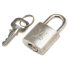 ルイ ヴィトン カデナ 南京錠 キー セット シルバー メタル レディース LOUIS VUITTON 【中古】