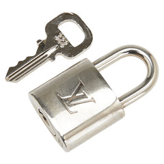 ルイ ヴィトン カデナ 南京錠 キー セット シルバー メタル レディース LOUIS VUITTON 【中古】