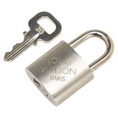 ルイ ヴィトン カデナ 南京錠 キー セット シルバー メタル レディース LOUIS VUITTON 【中古】