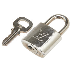 ルイ ヴィトン カデナ 南京錠 キー セット シルバー メタル レディース LOUIS VUITTON 【中古】