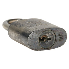 ルイ ヴィトン カデナ 南京錠 キー セット シルバー メタル レディース LOUIS VUITTON 【中古】