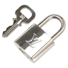 ルイ ヴィトン カデナ 南京錠 キー セット シルバー メタル レディース LOUIS VUITTON 【中古】