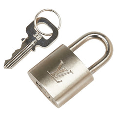 ルイ ヴィトン カデナ 南京錠 キー セット シルバー メタル レディース LOUIS VUITTON 【中古】