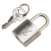 ルイ ヴィトン カデナ 南京錠 キー セット シルバー メタル レディース LOUIS VUITTON 【中古】