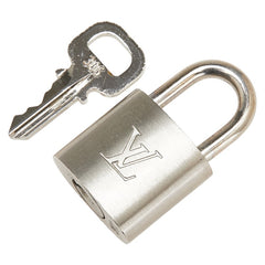 ルイ ヴィトン カデナ 南京錠 キー セット シルバー メタル レディース LOUIS VUITTON 【中古】