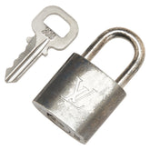 ルイ ヴィトン カデナ 南京錠 キー セット シルバー メタル レディース LOUIS VUITTON 【中古】