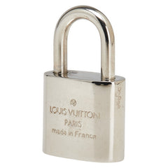 ルイ ヴィトン カデナ 南京錠 キー セット シルバー メタル レディース LOUIS VUITTON 【中古】