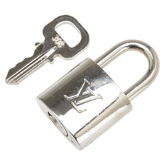 ルイ ヴィトン カデナ 南京錠 キー セット シルバー メタル レディース LOUIS VUITTON 【中古】