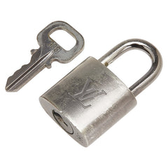 ルイ ヴィトン カデナ 南京錠 キー セット シルバー メタル レディース LOUIS VUITTON 【中古】