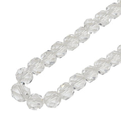 シルバー 白水晶5.4~8.8mm ネックレス レディース 【中古】