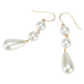 K18YG イエローゴールド パール5.9mm フックピアス レディース 【中古】