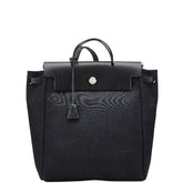 エルメス エールバッグ アドPM リュック バックパック トワルオフィシエ レザー レディース HERMES 【中古】