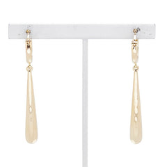 K18YG イエローゴールド ピアス レディース 【中古】