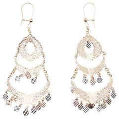 K18YG イエローゴールド K18WG ホワイトゴールド K18PG ピンクゴールド ピアス レディース 【中古】