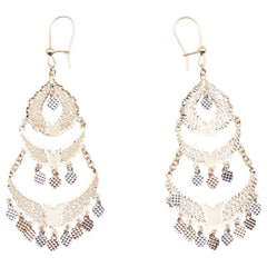 K18YG イエローゴールド K18WG ホワイトゴールド K18PG ピンクゴールド ピアス レディース 【中古】