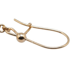 K18YG イエローゴールド K18WG ホワイトゴールド K18PG ピンクゴールド ピアス レディース 【中古】