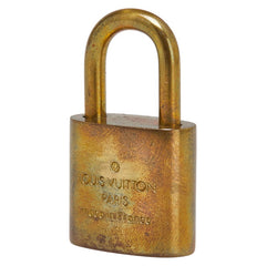 ルイ ヴィトン カデナ 南京錠 キー セット ゴールド メッキ レディース LOUIS VUITTON 【中古】