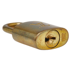 ルイ ヴィトン カデナ 南京錠 キー セット ゴールド メッキ レディース LOUIS VUITTON 【中古】