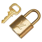 ルイ ヴィトン カデナ 南京錠 キー セット ゴールド メッキ レディース LOUIS VUITTON 【中古】