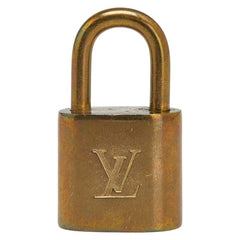 ルイ ヴィトン カデナ 南京錠 キー セット ゴールド メッキ レディース LOUIS VUITTON 【中古】