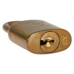 ルイ ヴィトン カデナ 南京錠 キー セット ゴールド メッキ レディース LOUIS VUITTON 【中古】