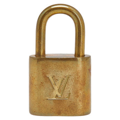 ルイ ヴィトン カデナ 南京錠 キー セット ゴールド メッキ レディース LOUIS VUITTON 【中古】