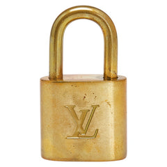 ルイ ヴィトン カデナ 南京錠 キー セット ゴールド メッキ レディース LOUIS VUITTON 【中古】