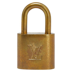 ルイ ヴィトン カデナ 南京錠 キー セット ゴールド メッキ レディース LOUIS VUITTON 【中古】
