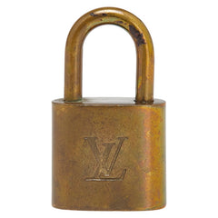 ルイ ヴィトン カデナ 南京錠 キー セット ゴールド メッキ レディース LOUIS VUITTON 【中古】