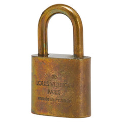 ルイ ヴィトン カデナ 南京錠 キー セット ゴールド メッキ レディース LOUIS VUITTON 【中古】