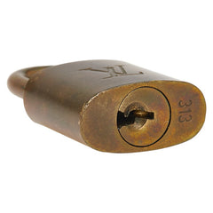 ルイ ヴィトン カデナ 南京錠 キー セット ゴールド メッキ レディース LOUIS VUITTON 【中古】