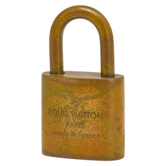 ルイ ヴィトン カデナ 南京錠 キー セット ゴールド メッキ レディース LOUIS VUITTON 【中古】