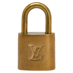 ルイ ヴィトン カデナ 南京錠 キー セット ゴールド メッキ レディース LOUIS VUITTON 【中古】