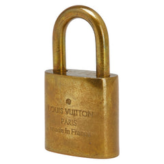 ルイ ヴィトン カデナ 南京錠 キー セット ゴールド メッキ レディース LOUIS VUITTON 【中古】