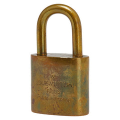 ルイ ヴィトン カデナ 南京錠 キー セット ゴールド メッキ レディース LOUIS VUITTON 【中古】