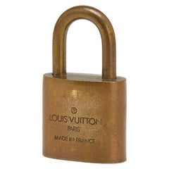 ルイ ヴィトン カデナ 南京錠 キー セット ゴールド メッキ レディース LOUIS VUITTON 【中古】