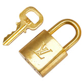 ルイ ヴィトン カデナ 南京錠 キー セット ゴールド メッキ レディース LOUIS VUITTON 【中古】